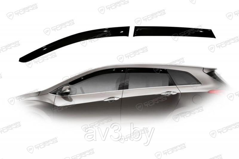 Ветровики Hyundai I30 2 Wagon универсал 2012 / Хендай И 30 (Cobra Tuning) - фото 1 - id-p60447454
