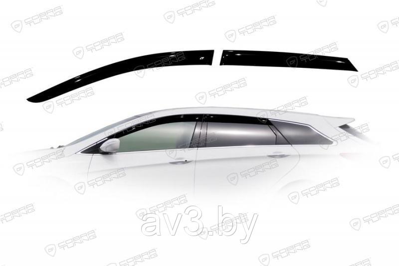 Ветровики Hyundai I40 Wagon 2011 (Cobra Tuning) - фото 1 - id-p82007373