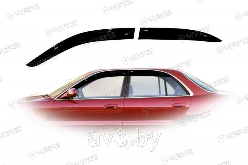 Ветровики Hyundai Sonata 3 седан 1993-1998/ Хендай Соната (Cobra Tuning/Command)