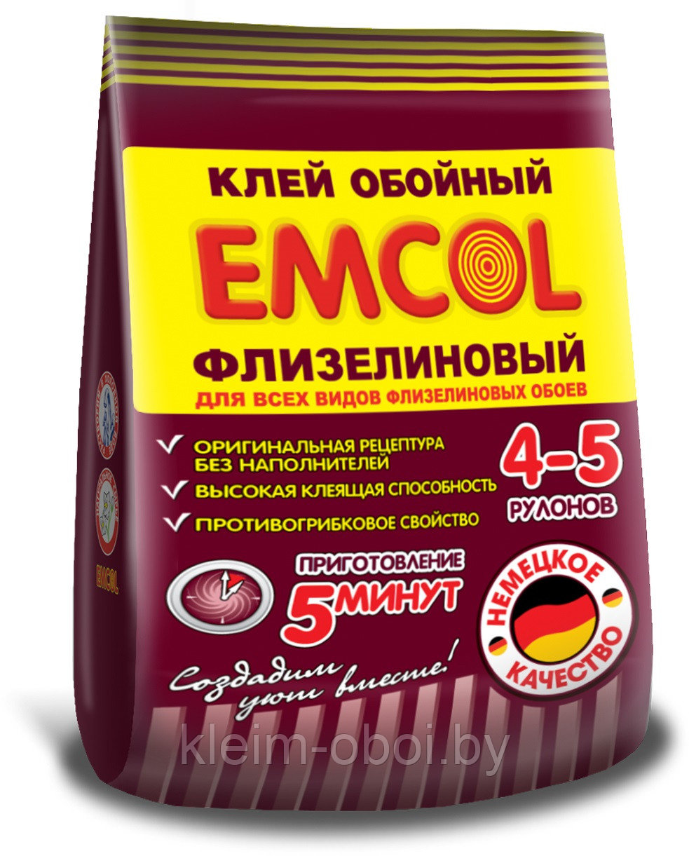 Клей обойный "Emcol флизелиновый" - фото 1 - id-p123427175