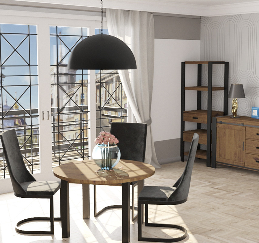 Набор мебели для гостиной из массива сосны LUGANO Вариант 3 - фото 1 - id-p123291349