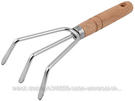 РЫХЛИТЕЛЬ металлический с деревянной ручкой 28 см