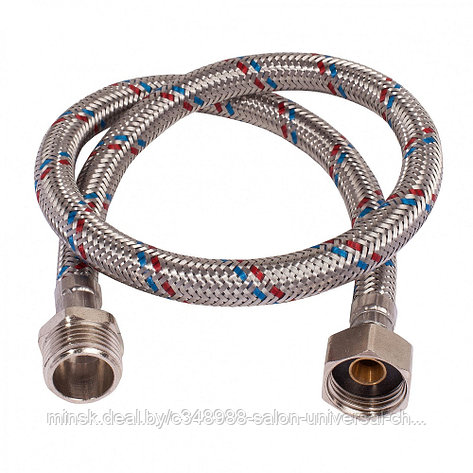 Подводка гибкая для воды гайка 1/2 - штуцер 1/2 40см AV Engineering, фото 2