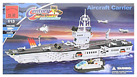 113 Конструктор Brick (Брик) "Авианосец" 990 деталей, аналог LEGO (Лего)