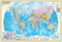 Политическая и Физическая карты мира (А0, 1170х790)
