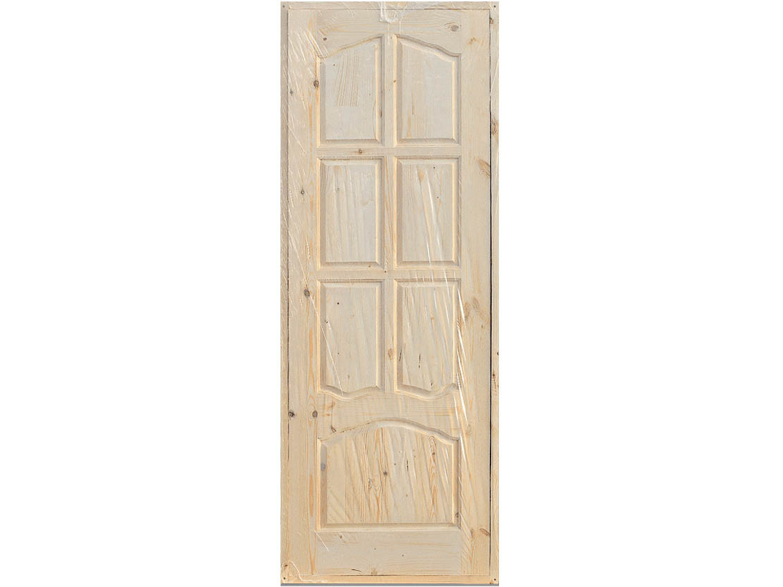 Дверь Филенчатая Глухая ДФГ сорт А, РОССИЯ. Высота, мм: 1870, Ширина, мм: 770 - фото 1 - id-p123461488