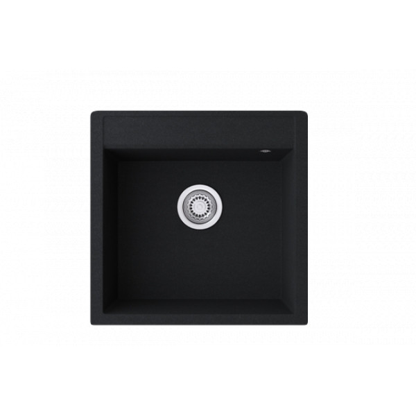 Мойка-Мраморная Kaiser 500х510 KMM-5051 Black Silver