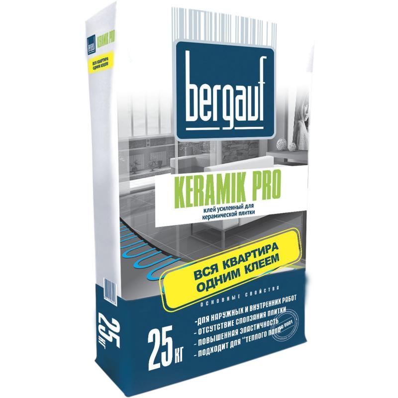 Клей усиленный Bergauf Keramik Pro 25 кг.