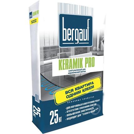 Клей усиленный Bergauf Keramik Pro 25 кг., фото 2