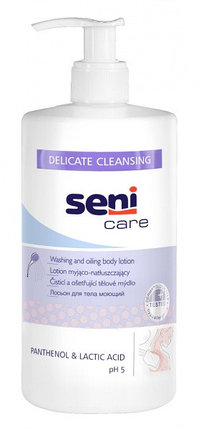Лосьон для тела моющий для сухой кожи Seni Care (500 мл.), фото 2