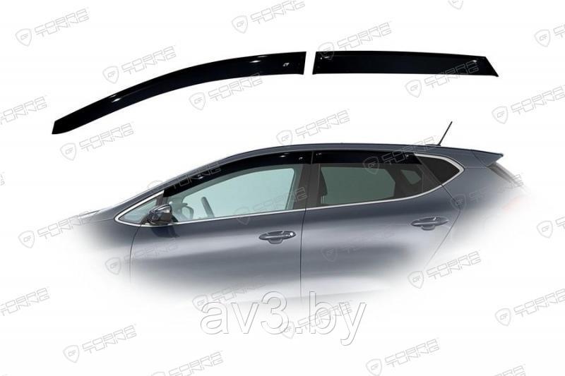 Ветровики Kia Ceed 2 хетчбек 5d 2012/ Киа Сид (Cobra Tuning) - фото 1 - id-p60447557