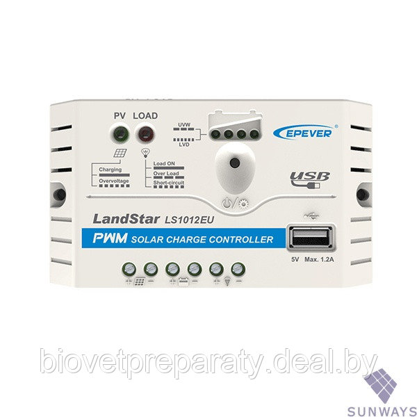 Контроллер заряда Epsolar LS 2024EU 12/24В - фото 1 - id-p123476844