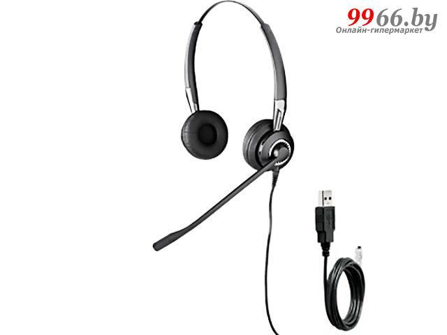 Наушники проводные накладные с микрофоном Jabra Biz 2400 Duo 2409-790-104