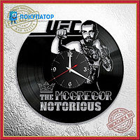 Оригинальные часы из виниловых пластинок "McGregor". ПОД ЗАКАЗ 1-3 дня
