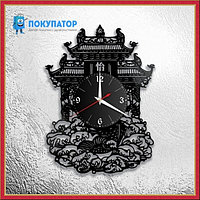 Оригинальные часы из виниловых пластинок "Китай". ПОД ЗАКАЗ 1-3 дня