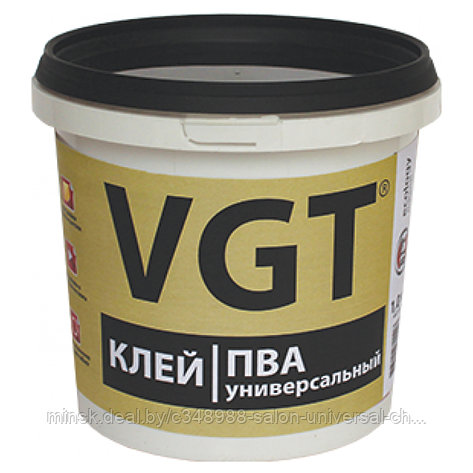 Клей ПВА универсальный, 1 кг VGT, фото 2