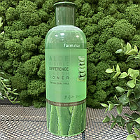 Увлажняющий тонер для лица с экстрактом алоэ вера FarmStay Visible Difference Fresh Toner Aloe, 350 мл