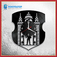 Оригинальные часы из виниловых пластинок "Могилёв". ПОД ЗАКАЗ 1-3 дня
