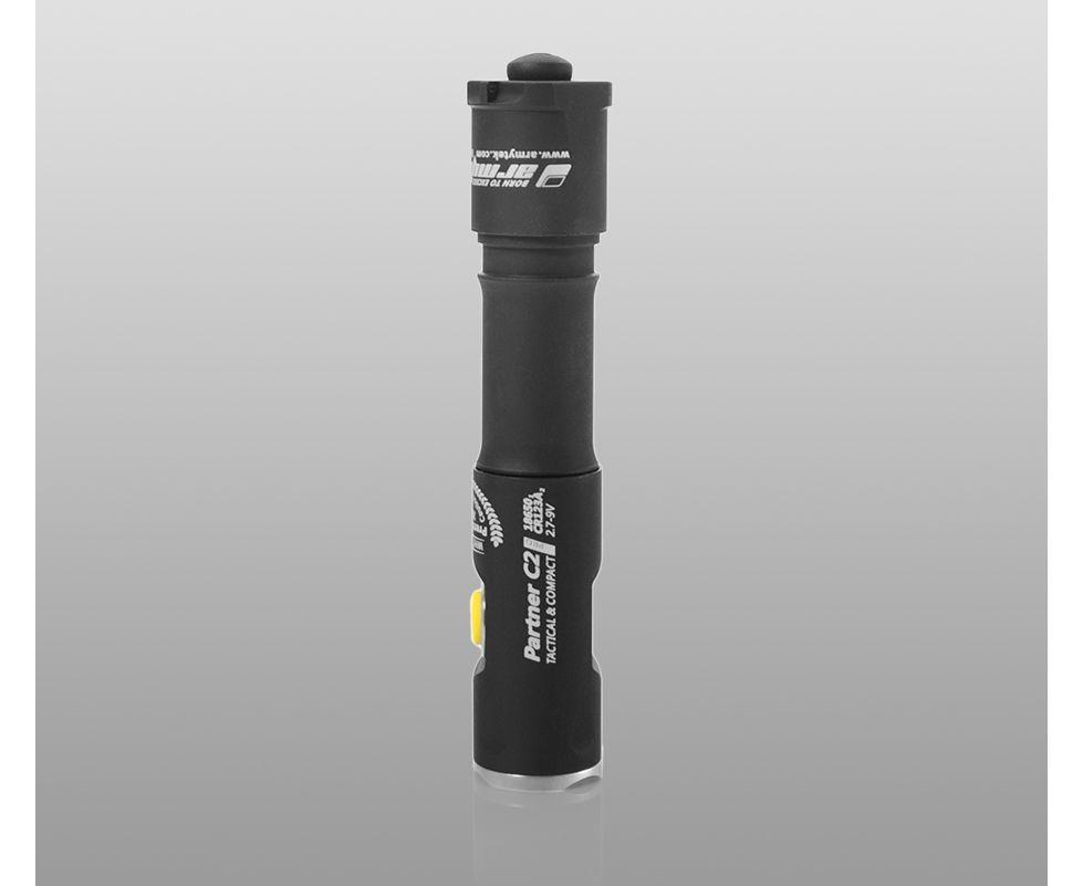 Фонарь Armytek Partner C2 Pro (тёплый свет) - фото 2 - id-p123498191