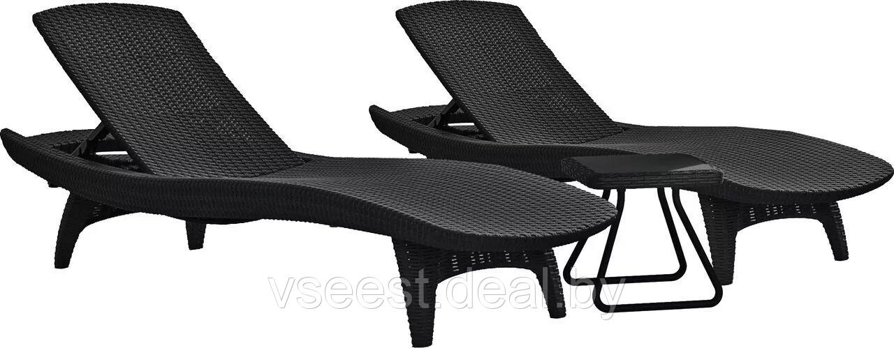 Набор уличной мебели Pacific set -GRP426-EE STD CU , графит 231465 (spr)