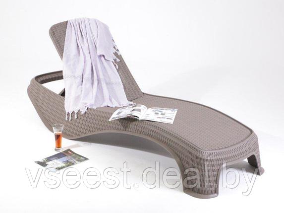 Шезлонг Atlantic sun lounger, капучино 217340 (spr), фото 2