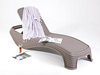 Шезлонг Atlantic sun lounger, капучино 217340 (spr)