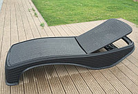 Шезлонг Atlantic sun lounger, графит 217341 (spr)