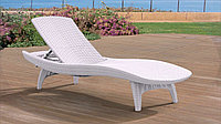 Шезлонг Pacific Lounger, белый 230672 (spr)