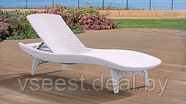 Шезлонг Pacific Lounger, белый 230672 (spr)