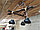 Люстра рустикальная деревянная "Сельский Чугунок" на 3 лампы, фото 3
