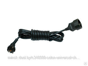 Удлинитель-шнур 5м брызгозащищенный (1 роз., 3.7кВт, с/з, ПВС 3х1,5), фото 2
