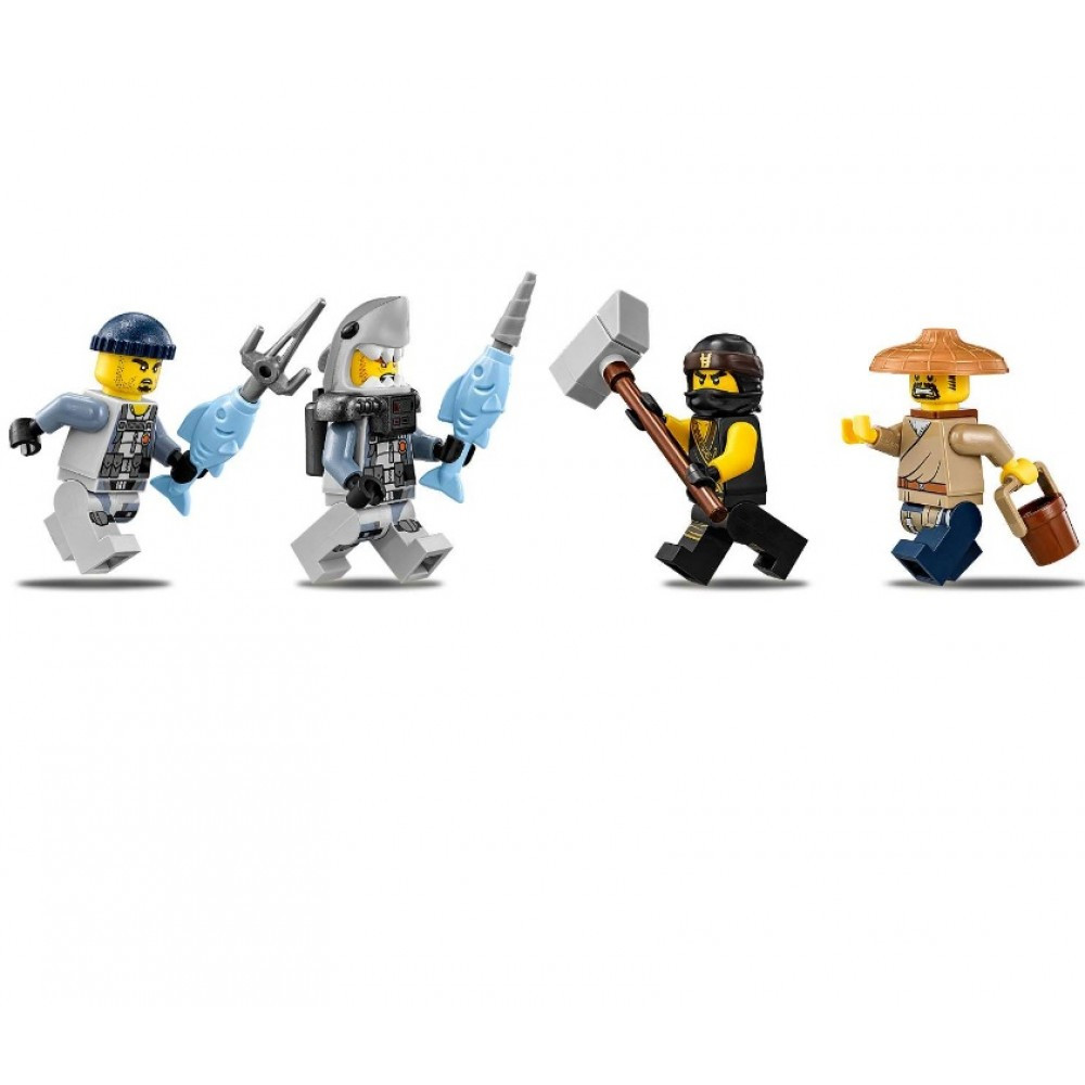 Конструктор Lepin NinjaGo 06055 Бомбардировщик Морской дьявол (аналог Lego 70609) - фото 7 - id-p123513908