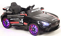 Детский электромобиль RiverToys Mercedes-Benz GT4 A007AA (черный) Лицензия