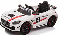 Детский электромобиль RiverToys Mercedes-Benz GT4 A007AA (белый) Лицензия