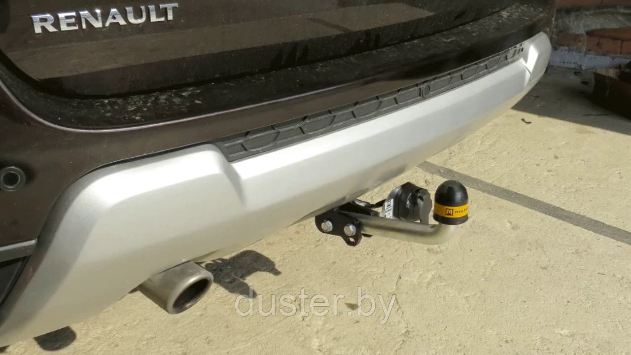 Фаркоп /оцинкованный крюк/ для Renault Duster/Nissan Terrano MOTODOR