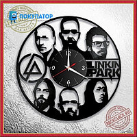 Оригинальные часы из виниловых пластинок "Linkin Park - 5". ПОД ЗАКАЗ 1-3 дня