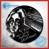 Оригинальные часы из виниловых пластинок "Джон Леннон - 1". ПОД ЗАКАЗ 1-3 дня