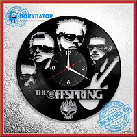 Оригинальные часы из виниловых пластинок "The Offspring - 1". ПОД ЗАКАЗ 1-3 дня
