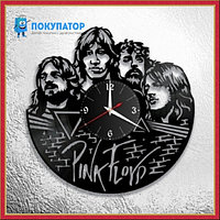 Оригинальные часы из виниловых пластинок "Pink Floyd - 1". ПОД ЗАКАЗ 1-3 дня