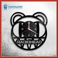 Оригинальные часы из виниловых пластинок "Radiohead - 2". ПОД ЗАКАЗ 1-3 дня