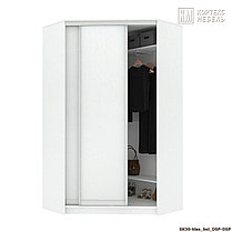 Угловой шкаф-купе ШК 30 (1,2х1,2) Сенатор - 2 зеркала (варианты цвета) фабрика Кортекс-мебель, фото 3