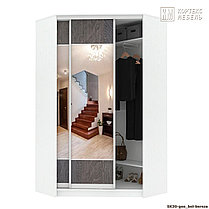 Угловой шкаф-купе ШК 30 (1,2х1,2) геометрия Сенатор (варианты цвета) фабрика Кортекс-мебель, фото 2