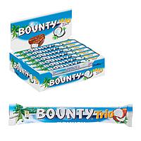 Конфета «Bounty» Trio, 82.5 г, 3 шт х 27.5 г.