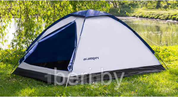 Палатка Acamper Domepack 2-местная, 150 x 205 x 105 см, - фото 1 - id-p123628727