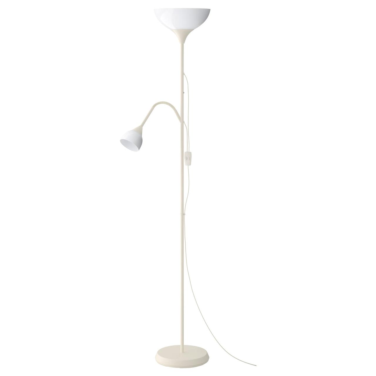 НУТ Торшер/лампа для чтения ИКЕА (IKEA) Белый - фото 1 - id-p123634486