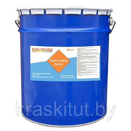 Грунт-эмаль KALIFARB Arctic, серый (20кг), фото 2