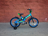 Велосипед детский Stels Jet 16" Z010 голубой/зеленый, фото 2