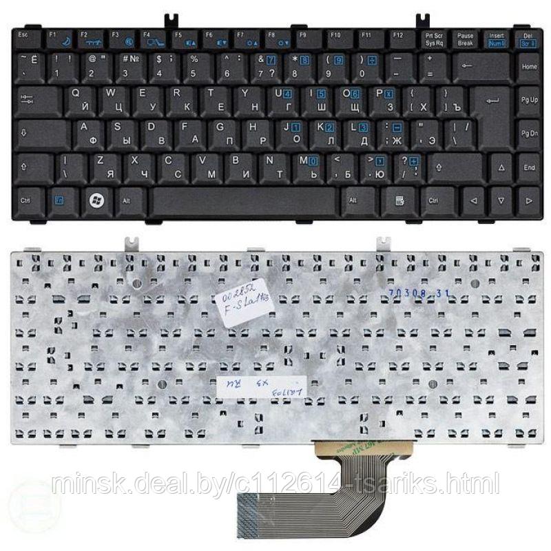 Клавиатура для ноутбука Fujitsu Amilo LA1703, LA1705 черная - фото 1 - id-p110659928