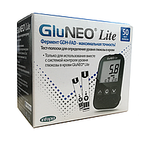 Тест-полоски для определения глюкозы GluNEO Lite 50 шт