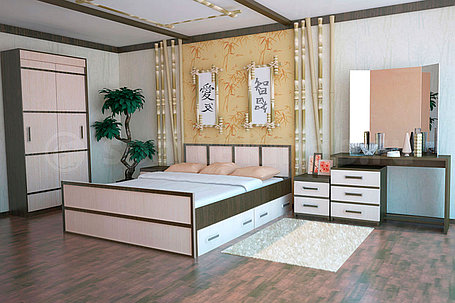 Спальня Сакура (Джулия)  набор 1 фабрика Рикко, фото 2